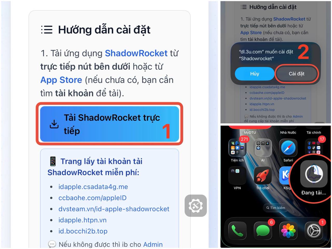 Tải ShadowRocket trực tiếp